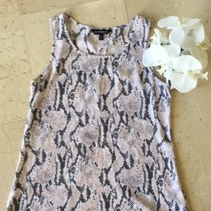 Express Sleeveless open back top, size XS